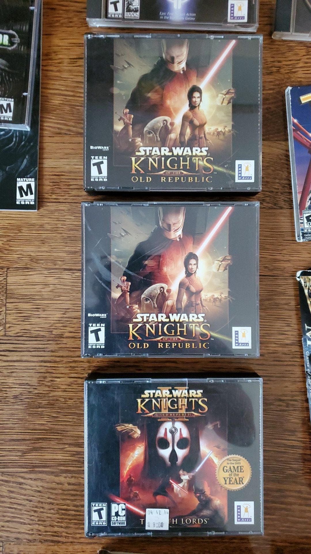 Star Wars: Knights of the Old Republic (KOTOR) Collection 1 & 2