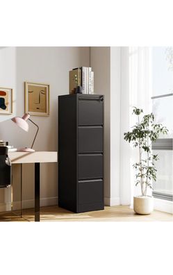 4 Drawer File Cabinet with lock