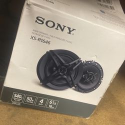 Sony Car Speakers 