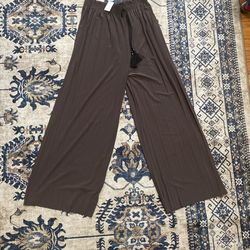 Bell Bottom Pants With Tassel Strings