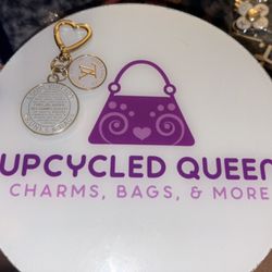 Lavender/purple Bag & Trunks Bag Charm/keychain