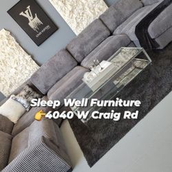 ✨️ Modular Sectional Sofa ✨️ Furniture Queen Bedrooms Avail 