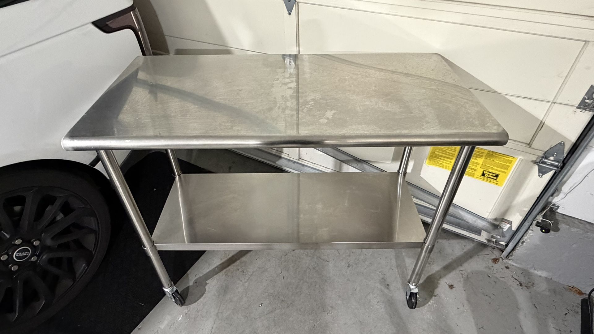 Trinity Stainless Steel Prep Table – 24” x 48”