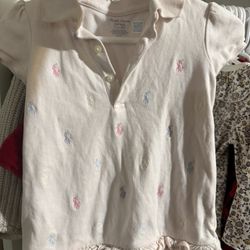 Ralph Lauren Baby Girl Ruffle Dress 