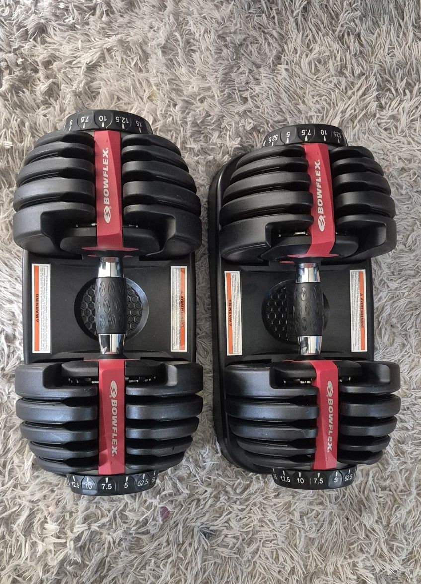 Bowflex SelectTech 552 dumbbells