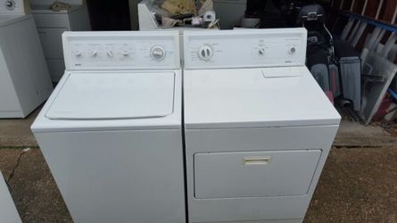 Washer and dryer