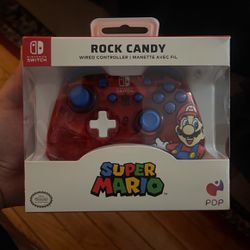 Super Mario Rock Candy (Nintendo Switch Wired Controller)