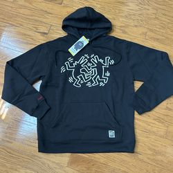 NWT Keith Haring men’s hoodies size S