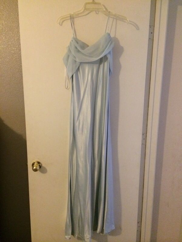 Ice Blue bridesmaid/Prom dress