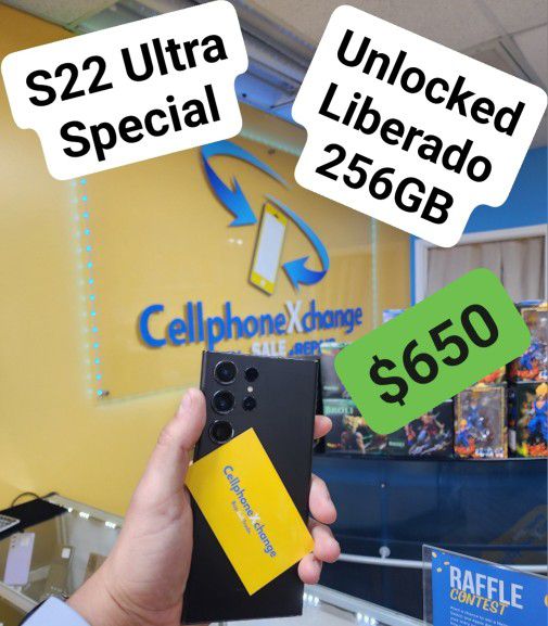 Samsung S22 Ultra Special Unlocked 256gb
