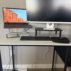 Small White Desk