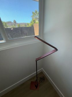 Brass Adjustable Floor Lamp