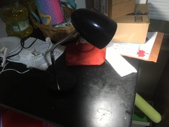 Two portable adjustable lamps - both 6$