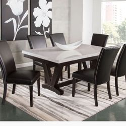 Furniture Dining Table With Four Chairs