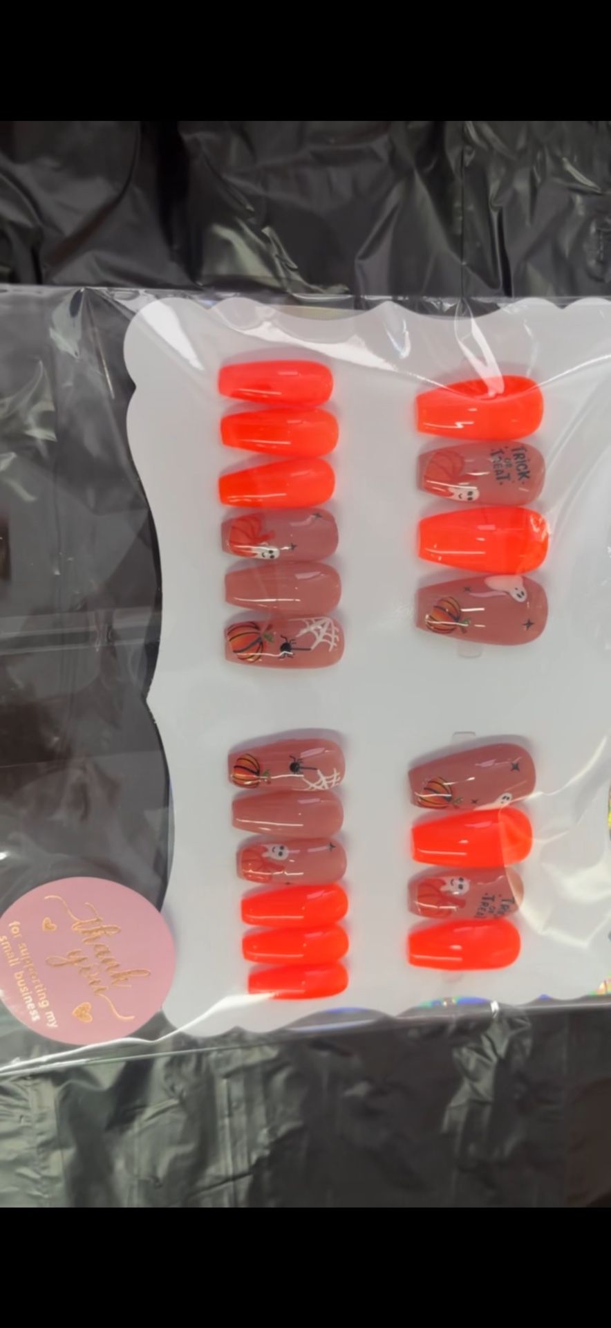 20 Piece Handmade Press On Nail sets