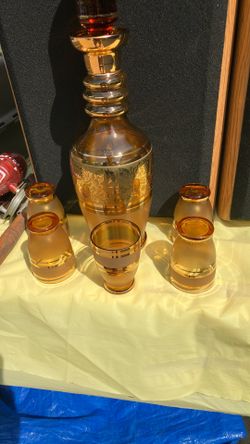 Vintage Japanese Sake Set