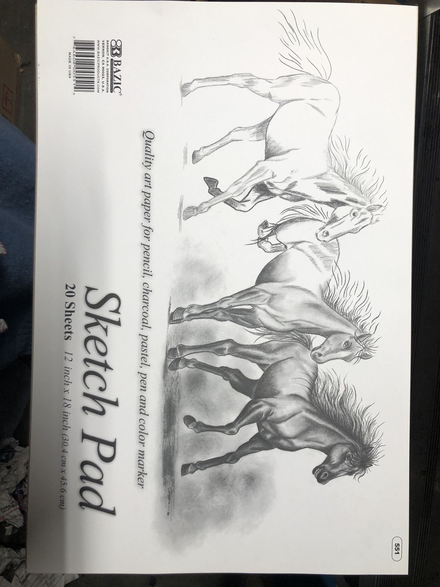 Sketch Pads $15 A Dozen