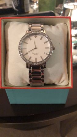 Kate Spade Gramercy Silver Watch