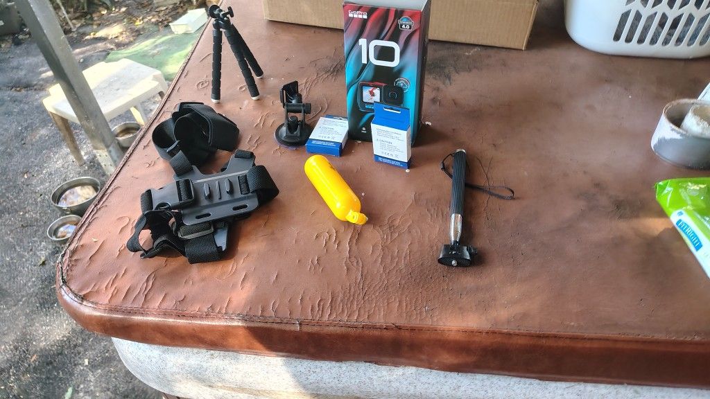 Gopro Hero 10 And Accessories (Brand New)