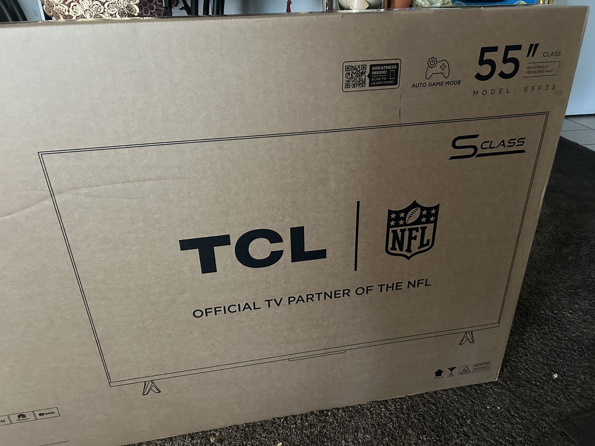 55” TCL UHD TV
