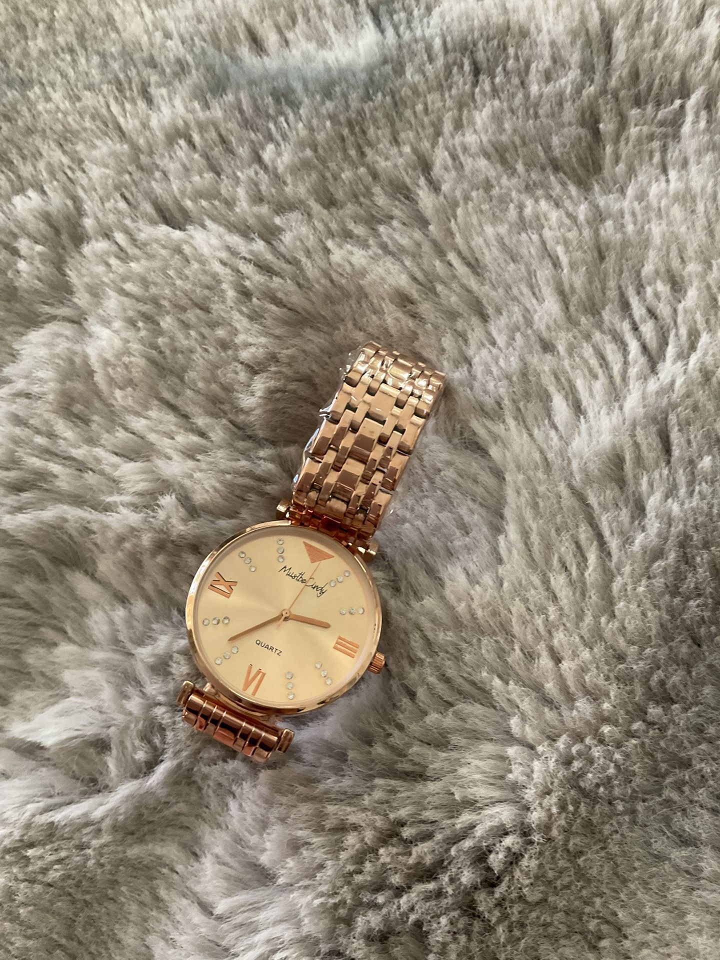 Rose Gold Color Watch