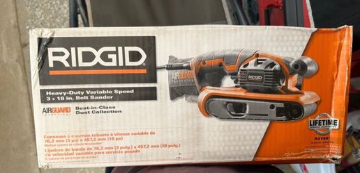 Ridgid, Heavy Duty Speed Belt, Sander Brand New