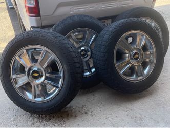 20” Tahoe/Silverado Wheels and Tires