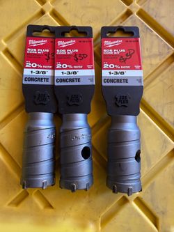 1 -3/8 “ concrete bit