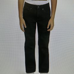 Levi Pants Youth Size 7 slim flex stretch, black, Brand New 
