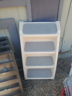 Folding  Dog stairs  I ASK  $15.00 cash