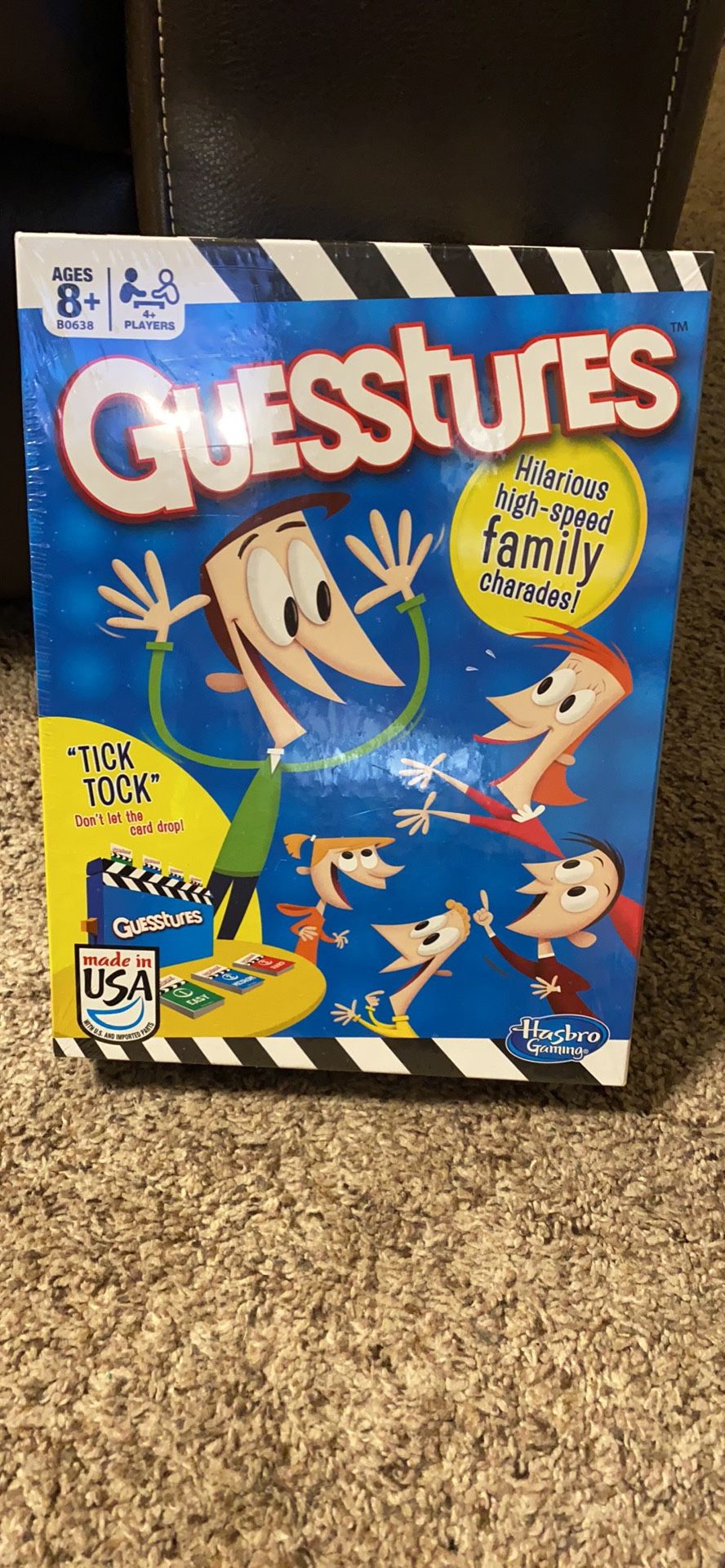 Guesstures Board Game NIB