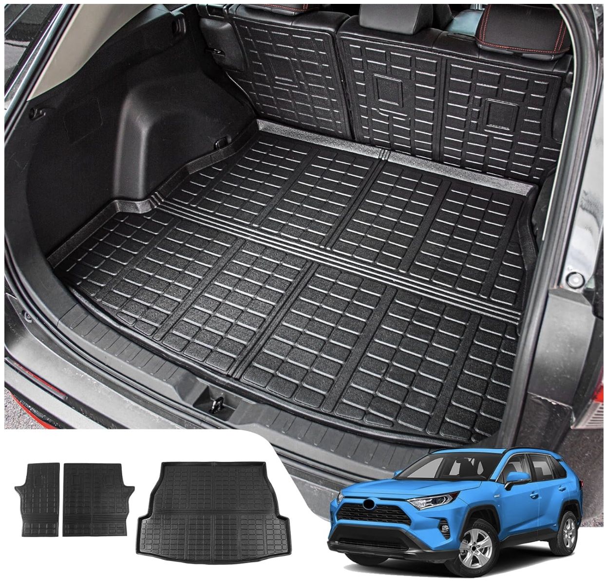 Dattumar Toyota Rav4 2019-2025 Cargo Liner Trunk Mat Cargo