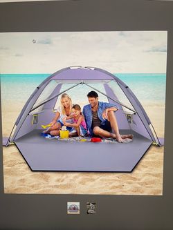 New Happy travel 3-person beach tent