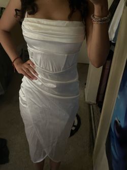 Beautiful white formal dress