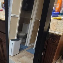 Jewelry Box Door Hanging Mirror