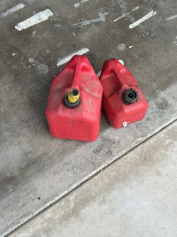 2 Gas Cans