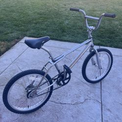 Vintage 20 Inch Chrome Huffy Bmx Bike