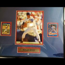 Nolan Ryan Framed Cards 