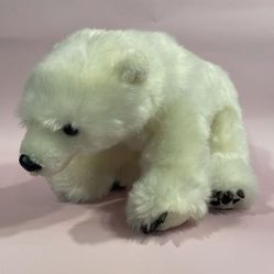 National Geographic Arctic Tale Polar Bear 12” long Excellent Used Condition 