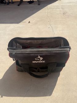 Husky 15” Zippered Tool Tote Bag