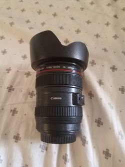 Canon lens cup with lid