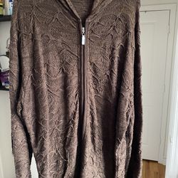 Authentic Coogi Zip Up Hoodie 2xl  Slim Fit 