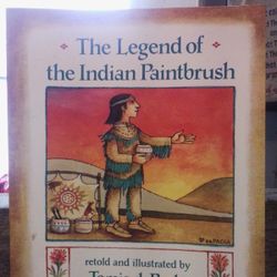 The Legend Of The Indian Paintbrush Book.