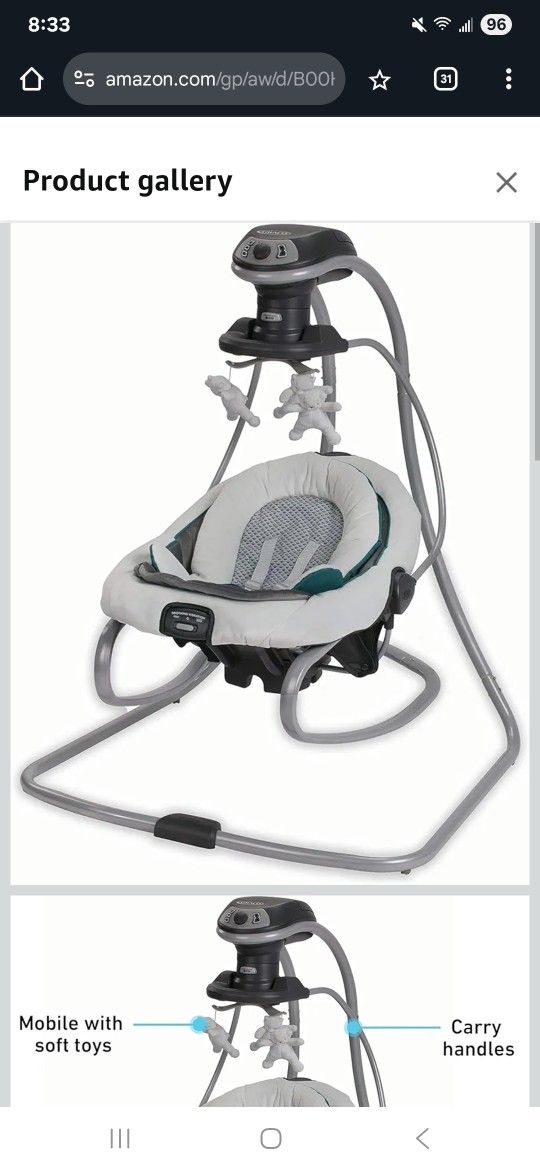 Graco Baby Swing And Rocker