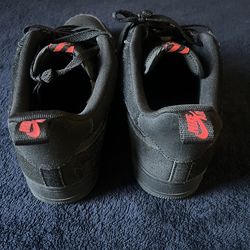 Nike Air Force 1 Low Multi-Swoosh Black Crimson