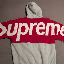 Supreme Big Logo Jacquard Hoodie