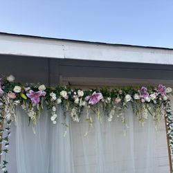 Long Flower Garland