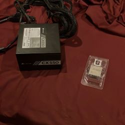 Ryzen 1600AF and Corsair CX550 PSU