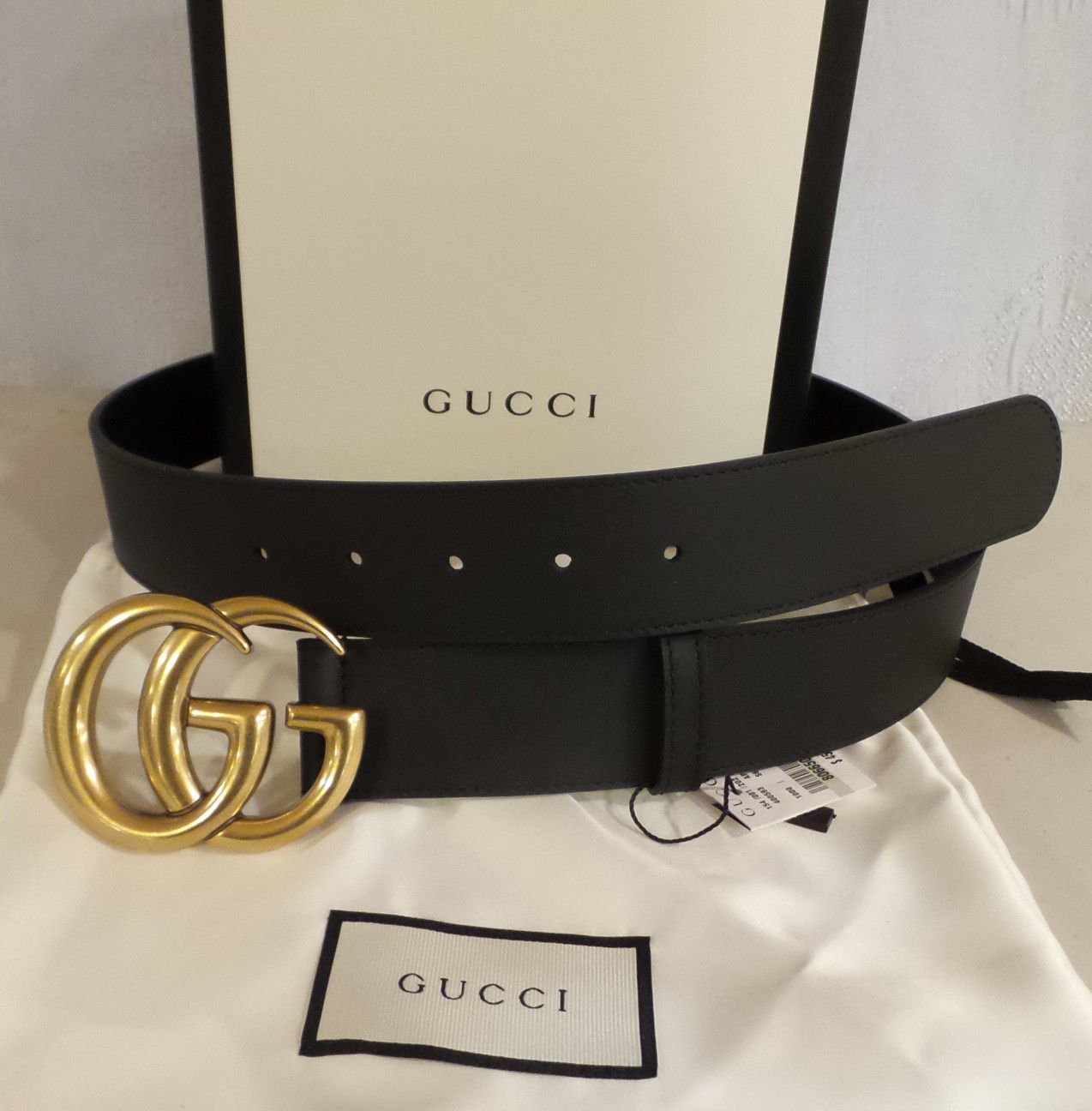 New Gucci Marmont Belt Black louis Vuitton LV Versace Ferragamo fendi wallet bag
