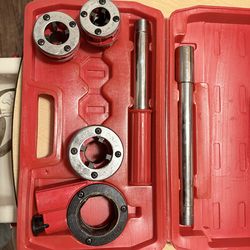 Pipe threading kit